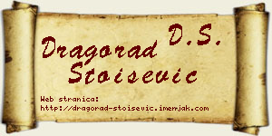 Dragorad Stoišević vizit kartica